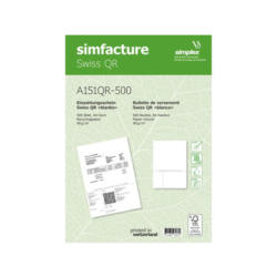 SIMPLEX Simfacture Swiss QR Recycling, 500 Blatt