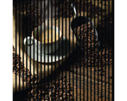 Akustikpaneel digital bedruckt Coffee 19x1133x1195 mm Set = 2 Einzelpaneele