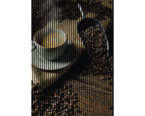 Akustikpaneel digital bedruckt Coffee 19x1693x2400 mm Set = 3 Einzelpaneele