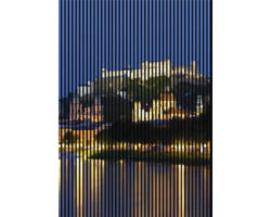 Akustikpaneel digital bedruckt Salzburg 1 19x1693x2400 mm Set = 3 Einzelpaneele