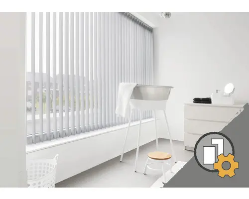 Lamellenvorhang nach Maß (inkl. Musterversand)