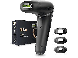 Silk'n Seven IPL IPL-Haarentfernungsgerät (Schwarz, mit 3 Aufätze, Netzbetrieb)