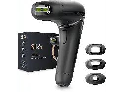 Silk'n Seven IPL IPL-Haarentfernungsgerät (Schwarz, mit 3 Aufätze, Netzbetrieb)