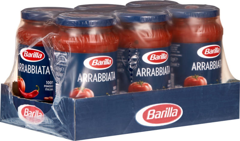 Sauce All’arrabbiata Barilla, 6 x 400 g