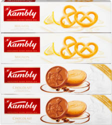 Biscuits Mignon & Chocolait Kambly, 4 x 90 g