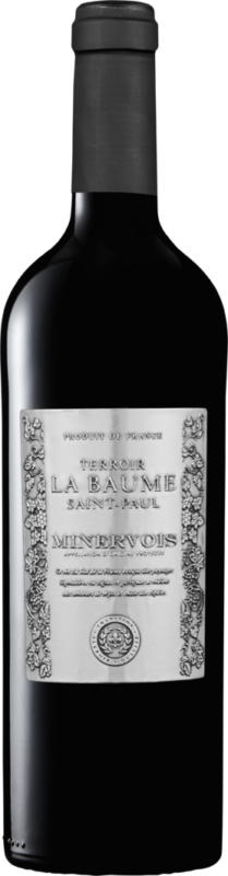 Terroir La Baume Saint-Paul Minervois AOP , France, Languedoc-Roussillon, 2020, 75 cl