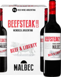 Beefsteak Club Malbec, Argentinien, Mendoza, 2022, 6 x 75 cl