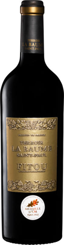 Terroir La Baume Saint-Paul Fitou AOP, Frankreich, Languedoc-Roussillon, 2021, 75 cl