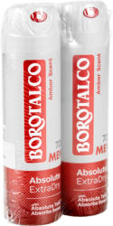 Borotalco Men Deo Spray Extra Dry Amber, 2 x 150 ml