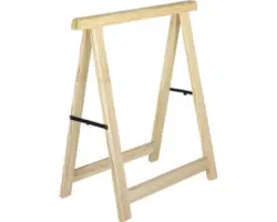 Klappbock natur 75,5 x 73,5 x 38 cm Tragkraft 40 kg