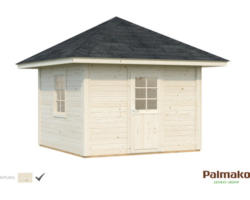 Gartenhaus Palmako Bianca 8,3 m² Set 6 300 x 300 cm natur