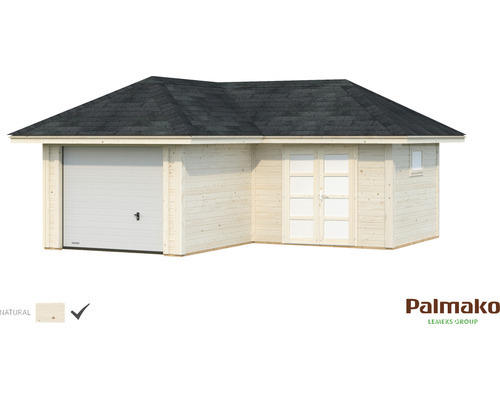 Garage Palmako Bianca 24,9 m² Set 6 588 x 588 cm natur