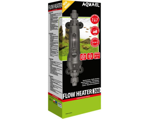 Heizer AQUAEL FLOW HEATER 300 W Durchlaufheizer für Montage außerhalb des Aquariums Schlauch 16/22 mm Smart Heating System