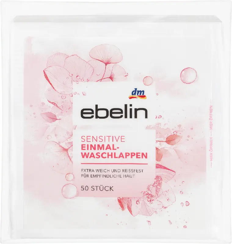 ebelin Einmalwaschlappen Sensitive
