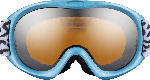 dm-drogerie markt SUNDANCE Kinder Skibrille mit blauem Rahmen und gemustertem Band - bis 31.03.2024