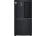 Hornbach Side by Side Kühlschrank LG GMQ844MCKV 83,5x178,7x73,4 cm