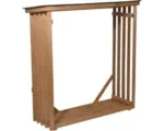 Hornbach Kaminholzunterstand dobar 140 x 50 x 143 cm braun lasiert