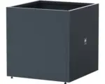 Hornbach Pflanzkübel Herstera Metall 70 x 70 x 70 cm anthrazit witterungsbeständig
