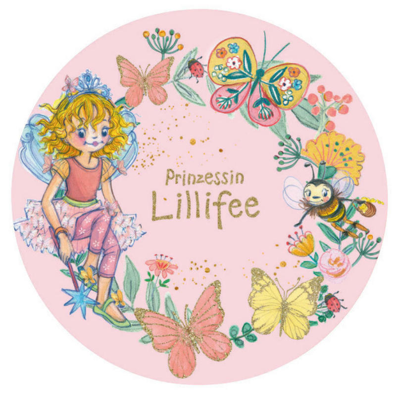 Kinderteppich Lillifee rosa D: ca. 100 cm