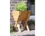 Hornbach Hochbeet auf Stelzen dobar inkl. Pflanzfolie 39 x 40 x 61 cm braun
