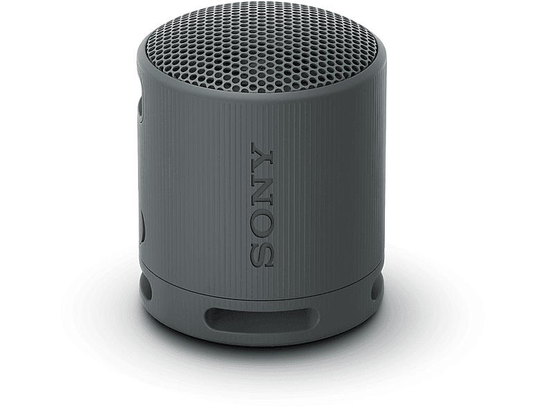 Sony SRS-XB100 - kabelloser, tragbarer Bluetooth-Lautsprecher, robust, wasserfest und staubdicht gemäß IP67, 16 Stunden Akkuleistung, Eco, Schwarz; Bluetooth Lautsprecher