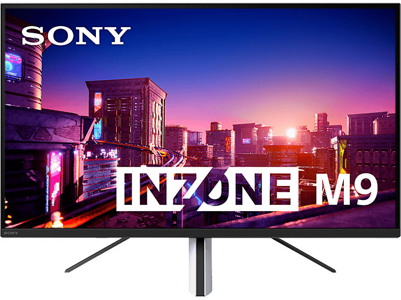 Sony Gaming Monitor INZONE M9, 27 Zoll, UHD 4K, 144Hz, 1ms, 600cd, HDR10, IPS, Schwarz/Weiß