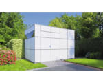 Hornbach Gartenhaus Bertilo Design HPL 2 345 x 228 cm anthrazit-weiß