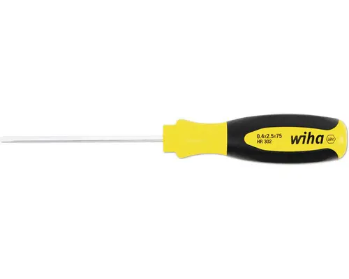 Schraubenzieher mit Rundklinge Wiha Schlitz 2,5x179 mm
