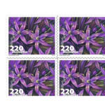 Die Post | La Poste | La Posta Briefmarken CHF 2.20 «Lauch», Bogen mit 10 Marken