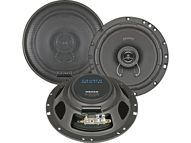 Crunch DSX 62 2-Wege, Flachbauweise, Ø 145mm; Autolautsprecher