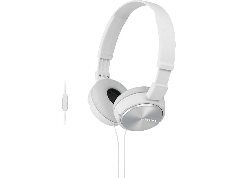 Sony Kopfhörer MDR-ZX310AP, weiß