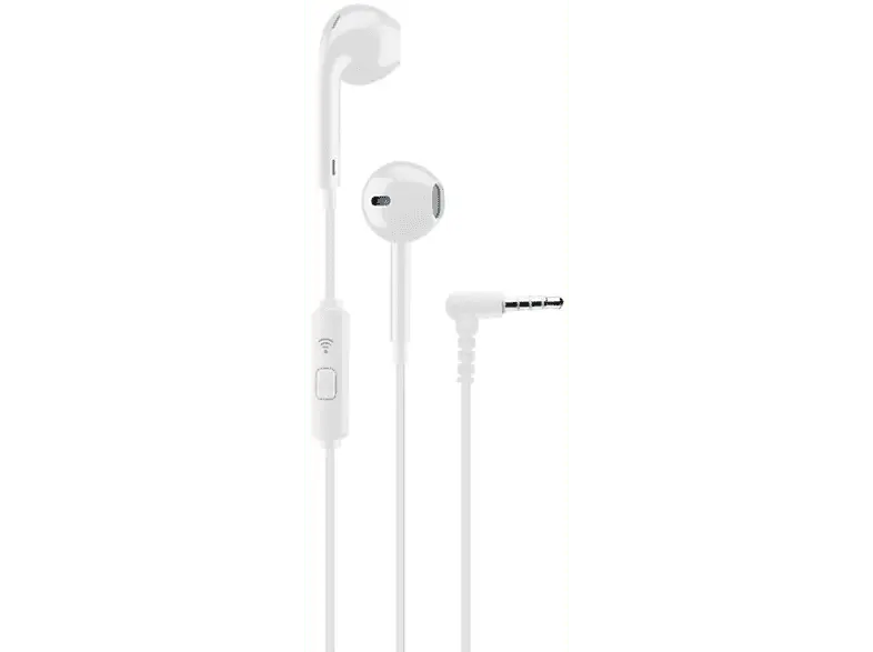 Cellular Line Ovales Kapsel-Headset mit Mikrofon und Rufannahmetaste