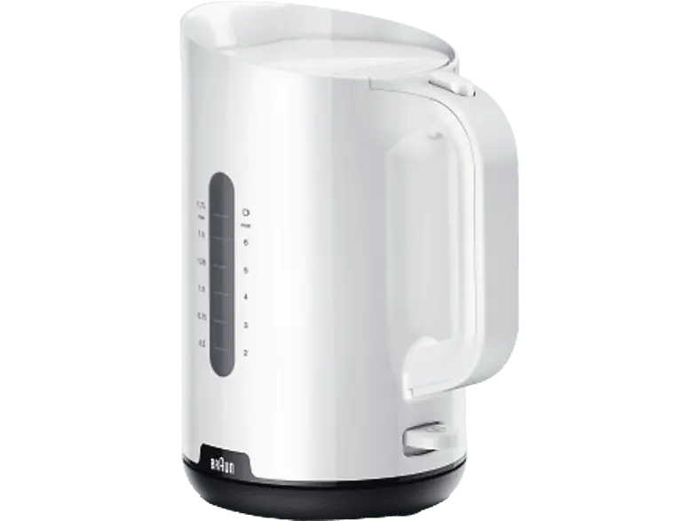Braun 0X21010047 Breakfast Serie 1 Wasserkocher (Weiß, 1.7 l, 2200 Watt)