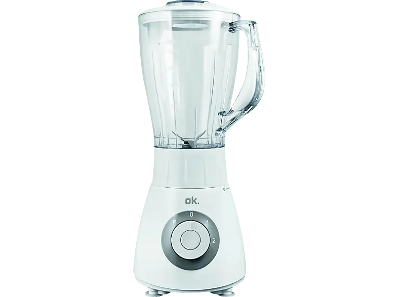 ok. OMX 2210 Standmixer (Weiß, 600 Watt, 1.5 l)