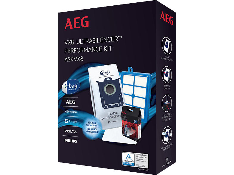AEG VX8 Ultrasilencer Performance Kit; Staubsauger Zubehör