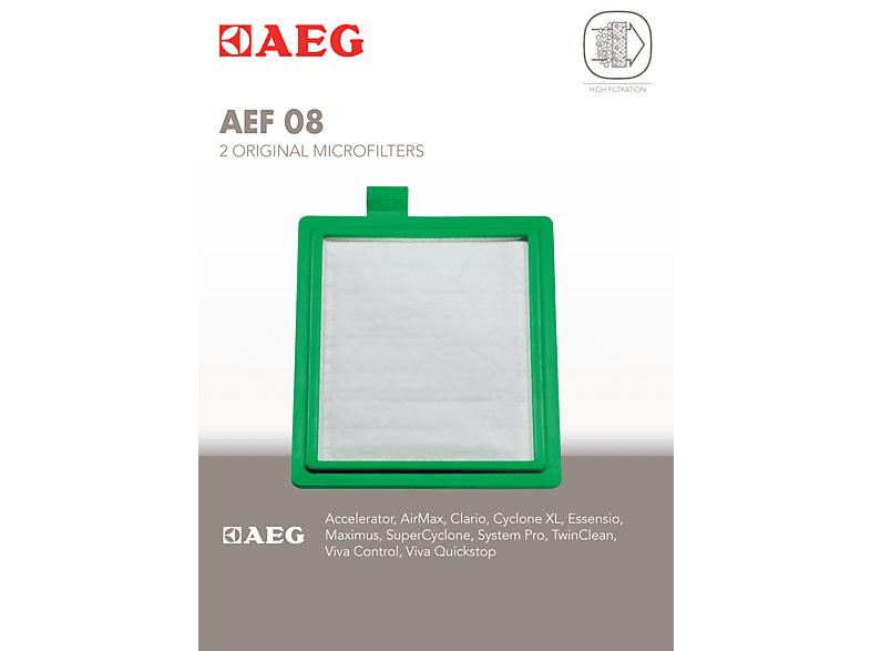AEG Microfilter 900195150 AEF 08 System Pro