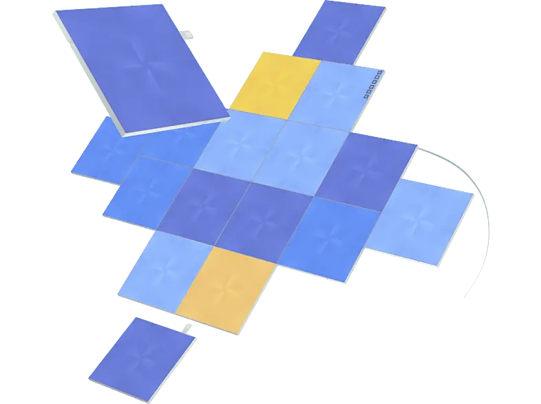 Nanoleaf NL29-0010SW-17PK Light Panels Weiß Starter Kit mit 17