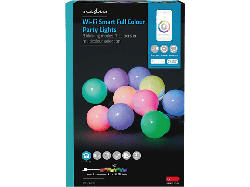 Nedis SmartLife WLAN LED Lichterkette Party, 9m, 10 LED's, RGB; LED-Lichterkette