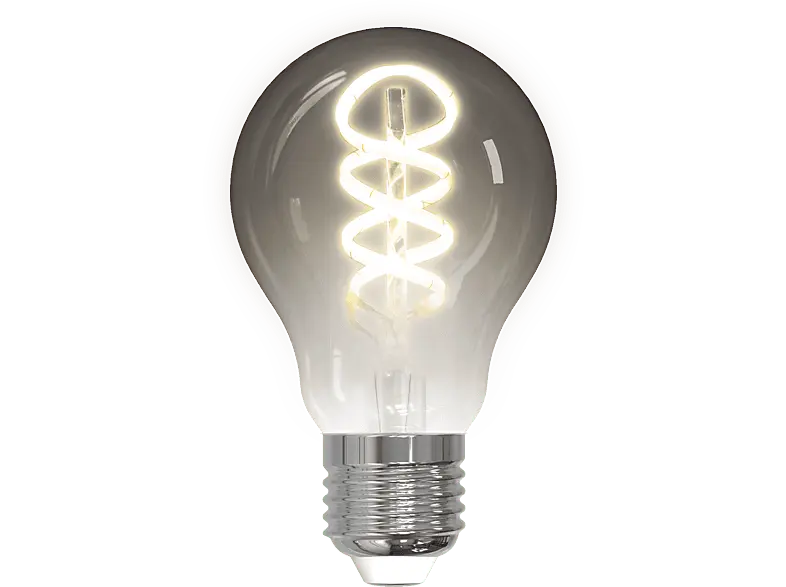 Deltaco Smarte Spiral-LED-Lampe SH-LFSE27A60S, 5.5W, E27, dimmbar, Weiß; LED Lampe