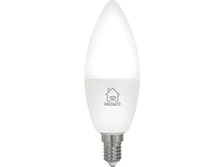 Deltaco Smart Bulb SH-LE14CCTC, 4.5W, E14, Weiß; Leuchtmittel