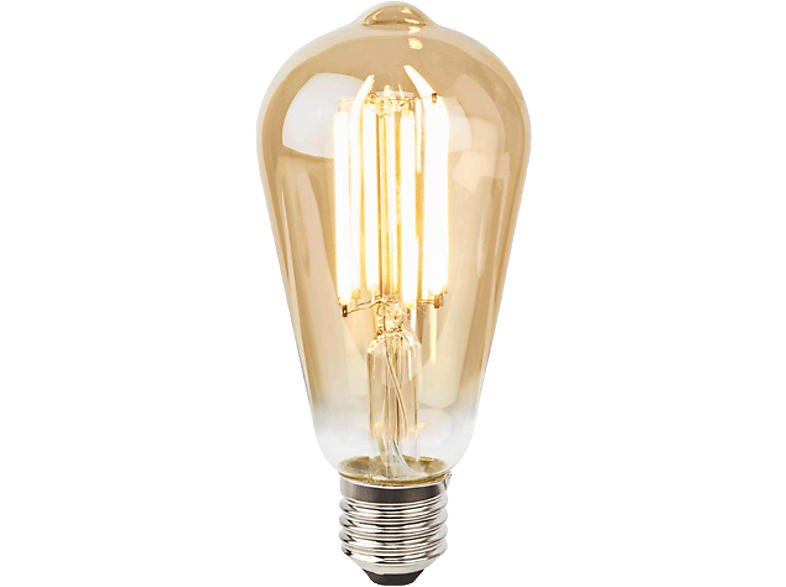 Nedis Smartlife LED Filament Lampe ST64, E27, 7W., Warmweiß