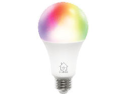 Deltaco Smarte LED-Lampe SH-LE27RGB, 9W, E27, dimmbar, RGB; LED Lampe