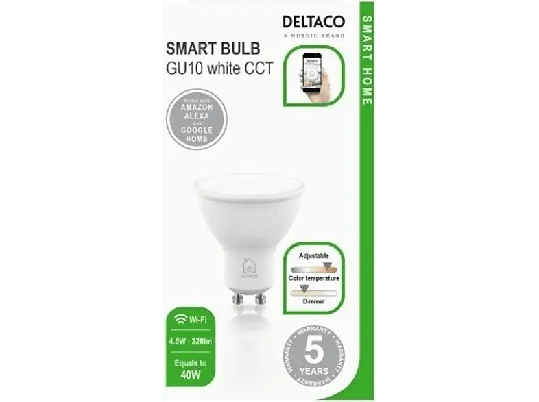 Deltaco GU10/PAR16 bulb Campaign