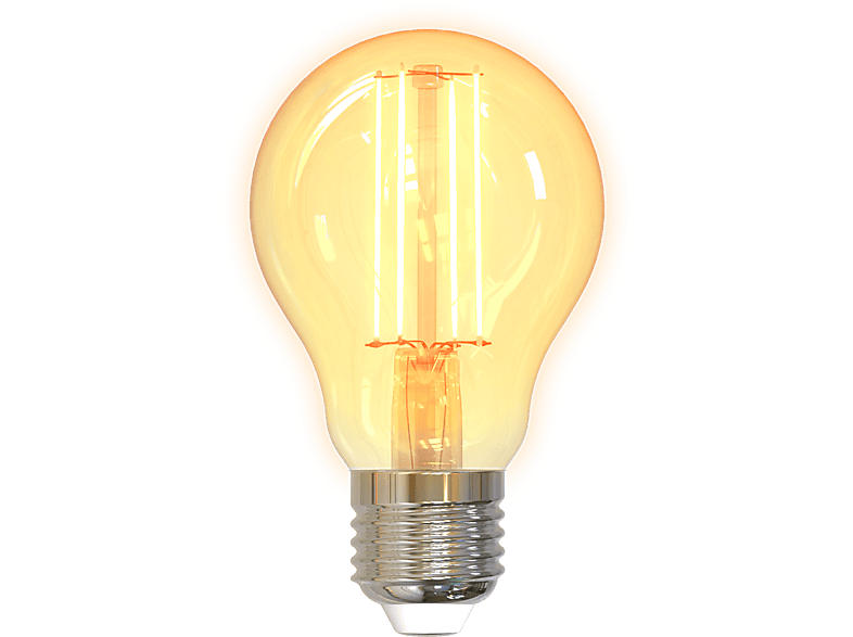 Deltaco Smarte Filamentlampe SH-LFE27A60, 5.5W, E27, dimmbar, Weiß; LED Lampe