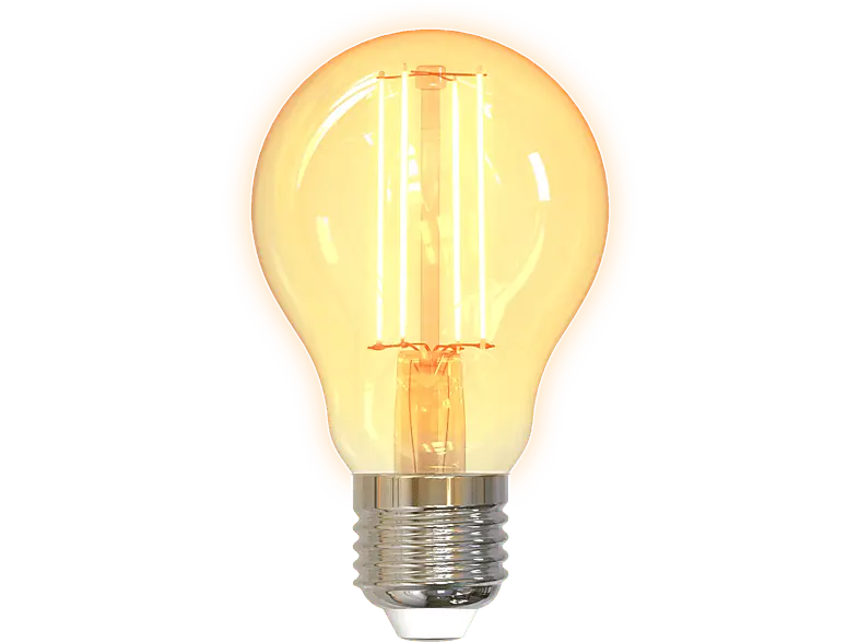 Deltaco Smarte Filamentlampe SH-LFE27A60, 5.5W, E27, dimmbar, Weiß; LED Lampe