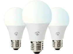 Nedis SmartLife LED-Gl&uuml;hbirne, E27, 9W., 3 Stk.; LED Gl&uuml;hbirne