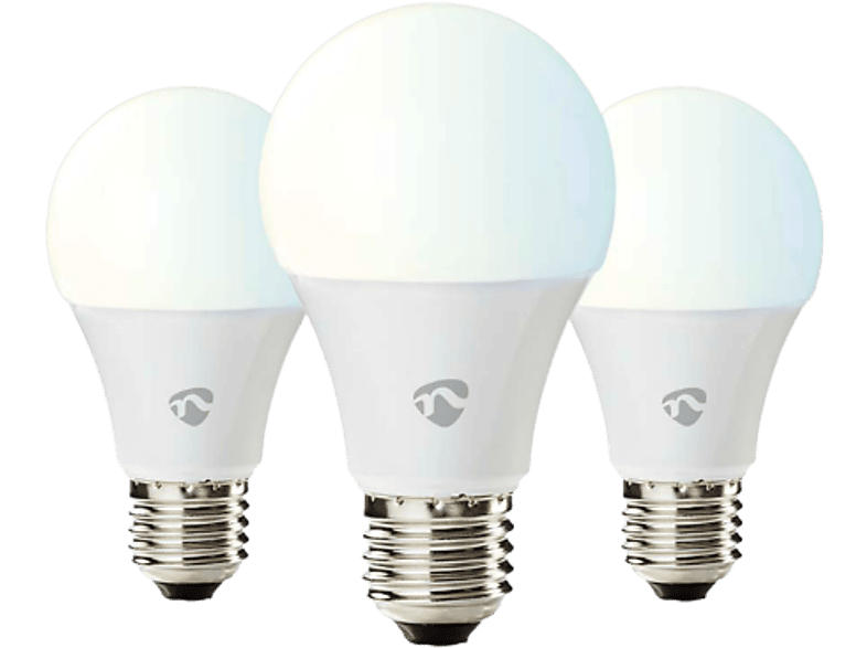 Nedis SmartLife LED-Glühbirne, E27, 9W., 3 Stk.; LED Glühbirne