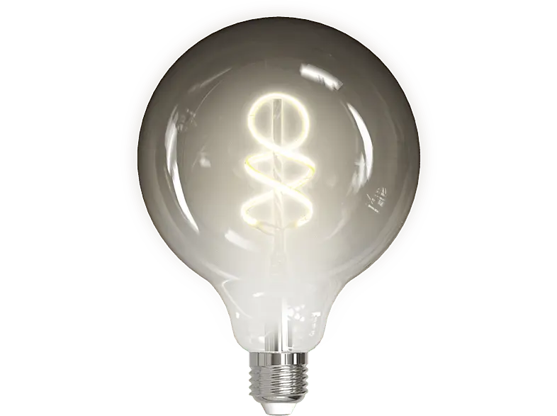 Deltaco Smarte Spiral-LED-Lampe SH-LFSE27G125S, 5.5W, E27, dimmbar, Weiß; LED Lampe