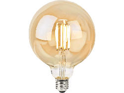 Nedis Smartlife LED Filament Lampe Globe, E27, 7W., Warmweiß