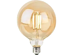 Nedis Smartlife LED Filament Lampe Globe, E27, 7W., Warmweiß